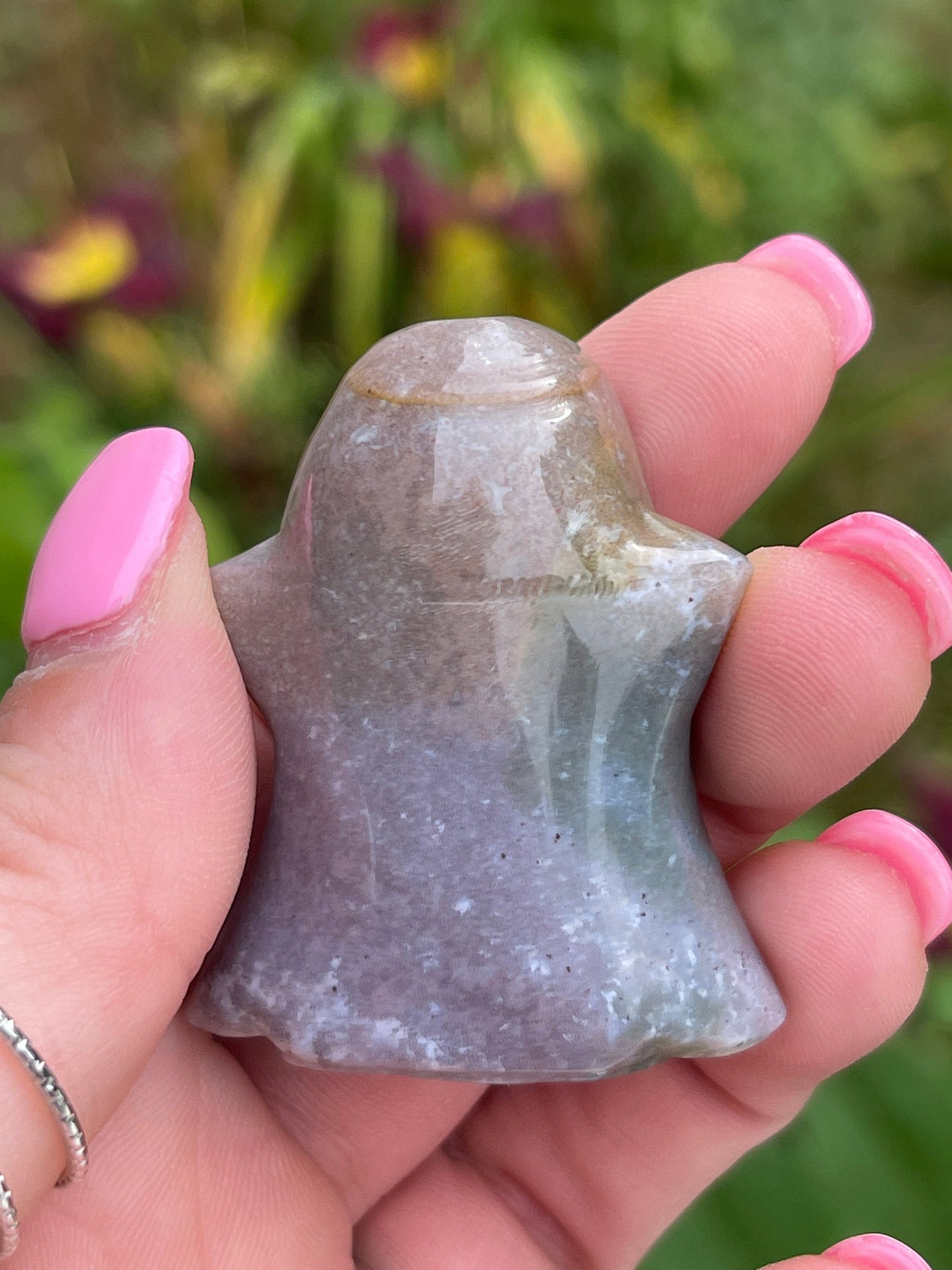 Ocean Jasper Ghost Carving