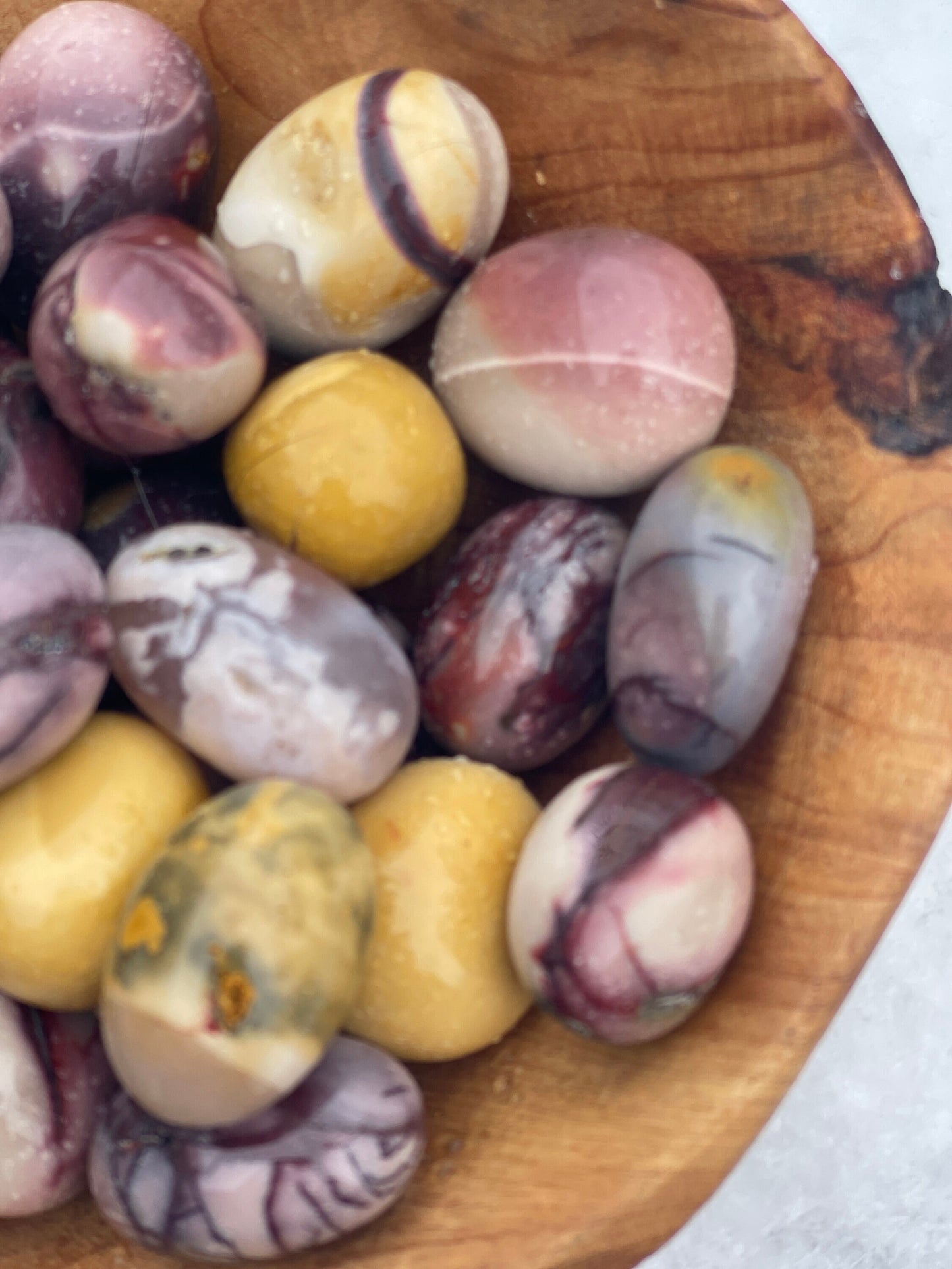Mookaite Jasper Tumbled Stone: Australian Meditation Crystal
