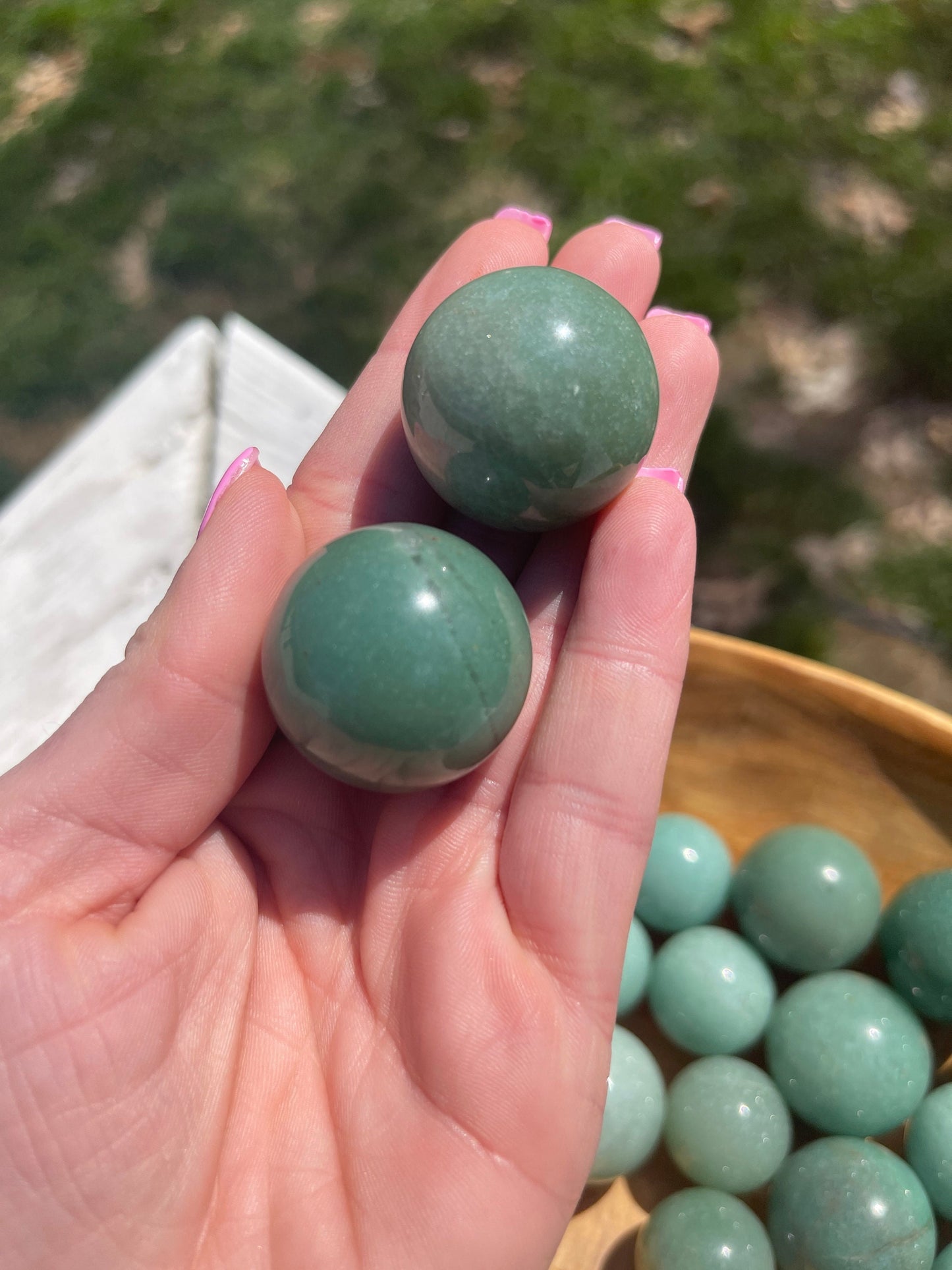 1 Green Aventurine Mini Sphere