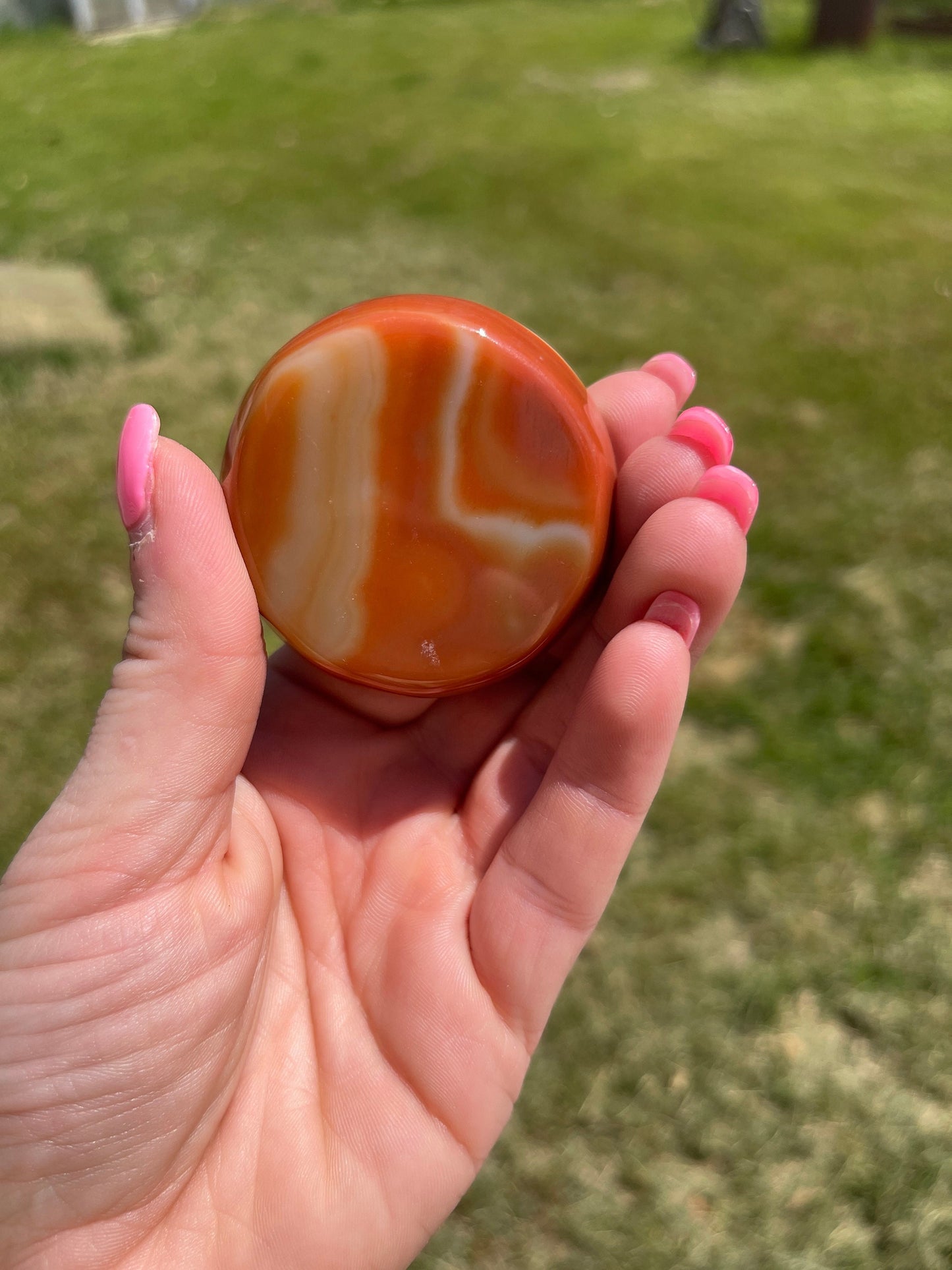 Carnelian Bowl Carving: Root Chakra Meditation Stone