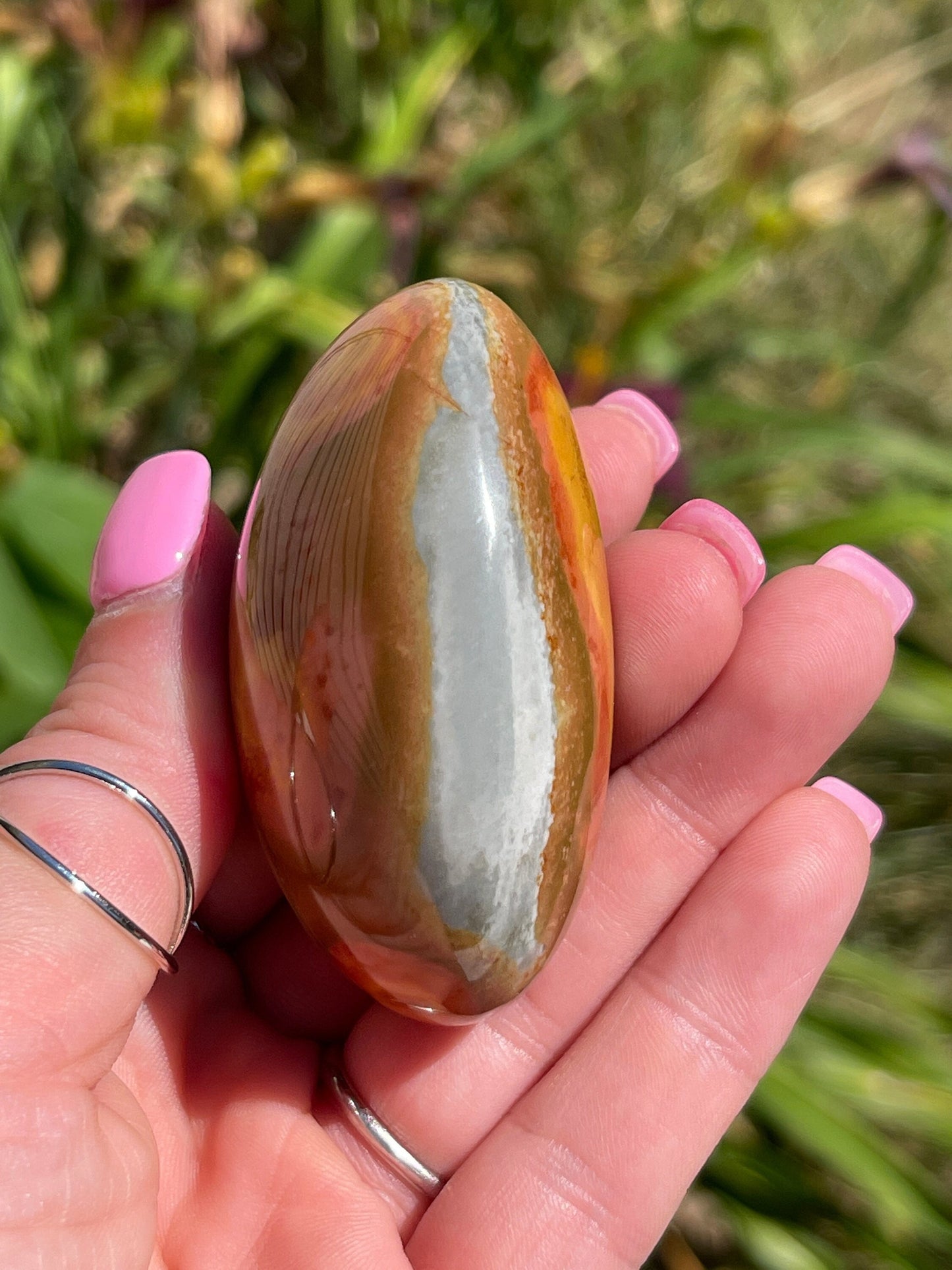 Polychrome Palm Stone