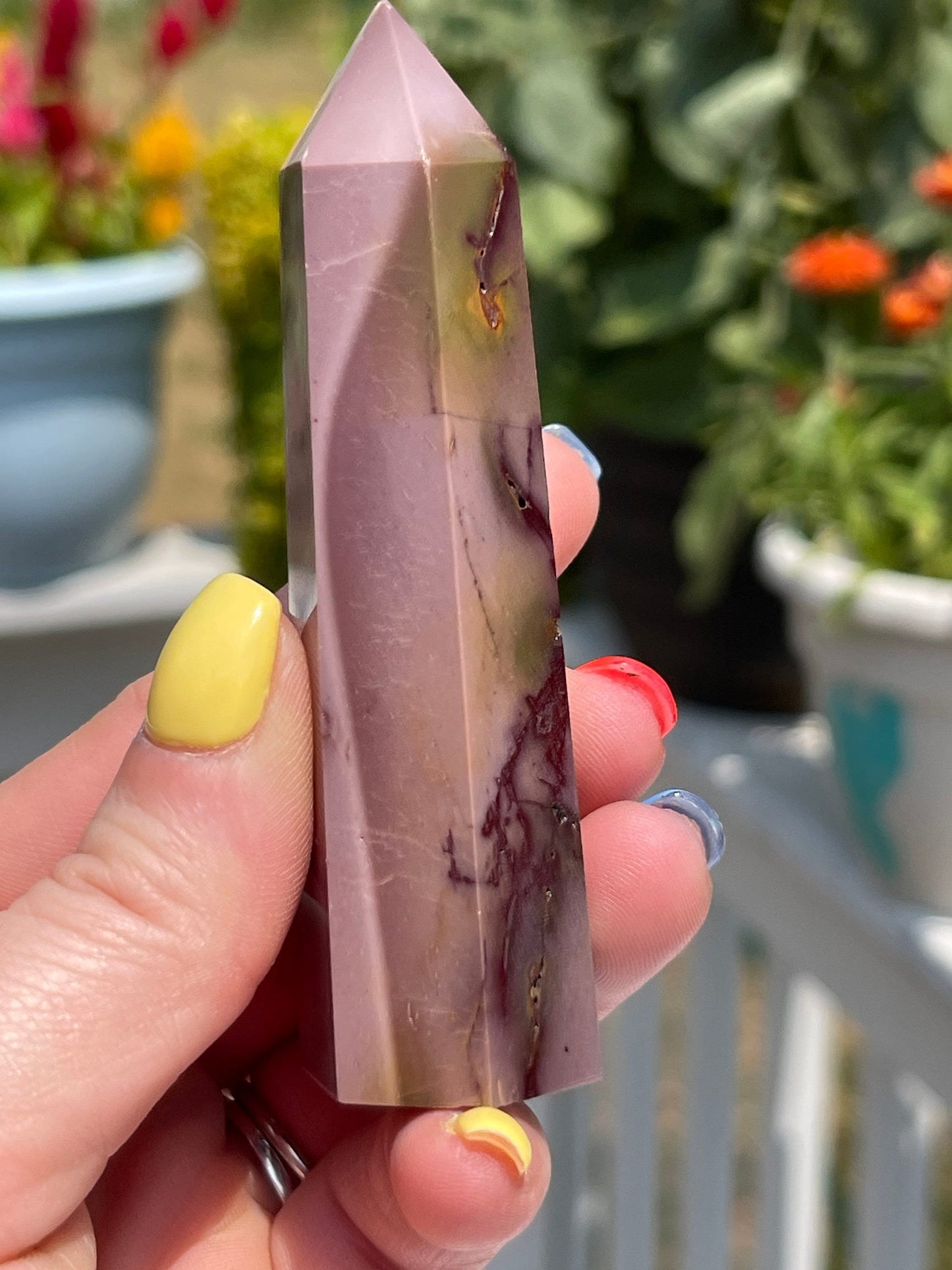 Mookaite Jasper Crystal Tower