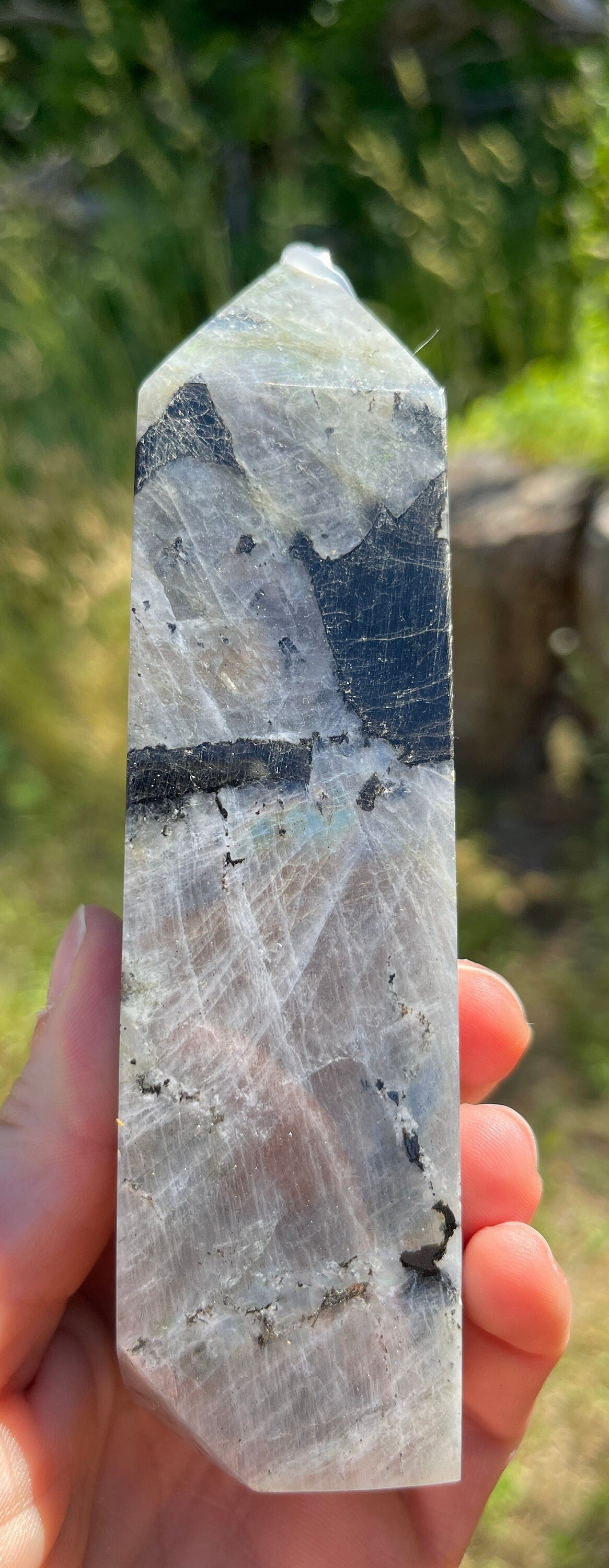 Labradorite Crystal Tower