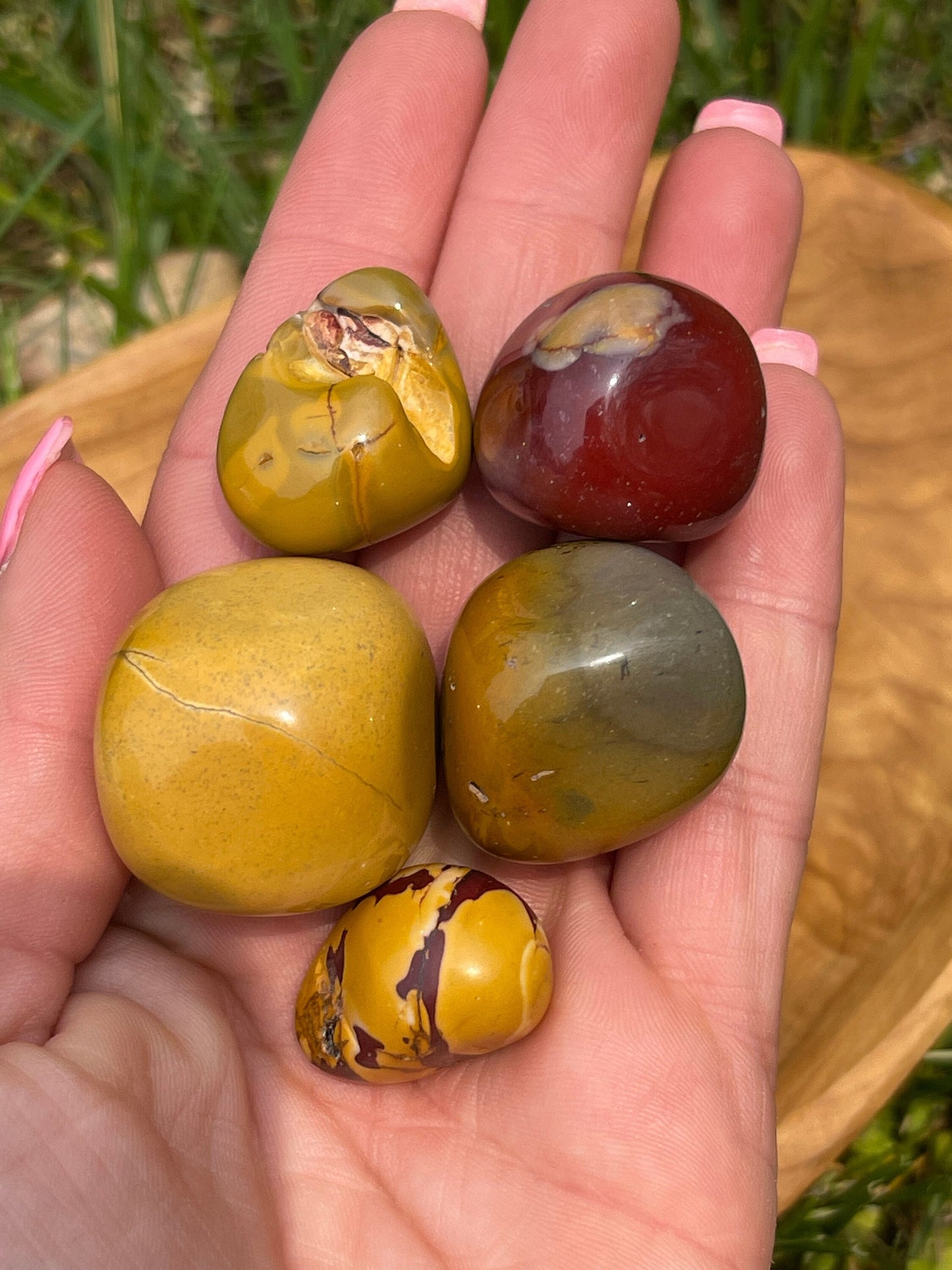 Mookaite Jasper Tumbled Stone
