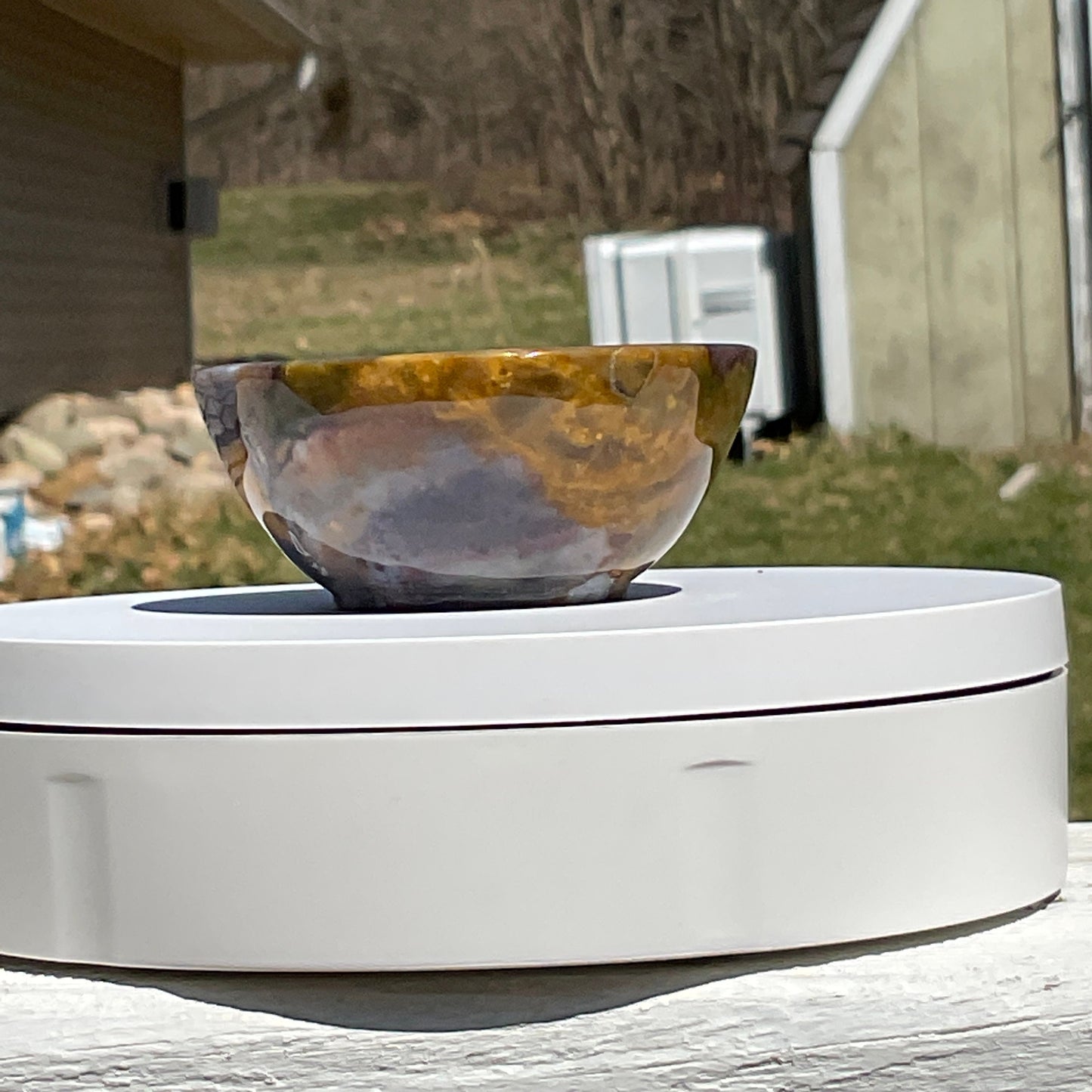Ocean Jasper Crystal Bowl