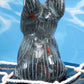 Bloodstone French Bulldog Carving