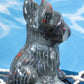 Bloodstone French Bulldog Carving