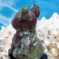 Dragon Bloodstone French Bulldog Carving