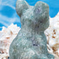 Ammonite French Bulldog Carving