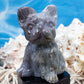 Ocean Jasper French Bulldog Carving