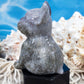 Ocean Jasper French Bulldog Carving
