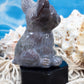 Ocean Jasper French Bulldog Carving