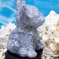 Ocean Jasper French Bulldog Carving