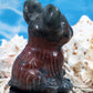 Bloodstone French Bulldog Carving