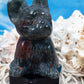 Bloodstone French Bulldog Carving
