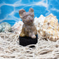 Ocean Jasper French Bulldog Carving