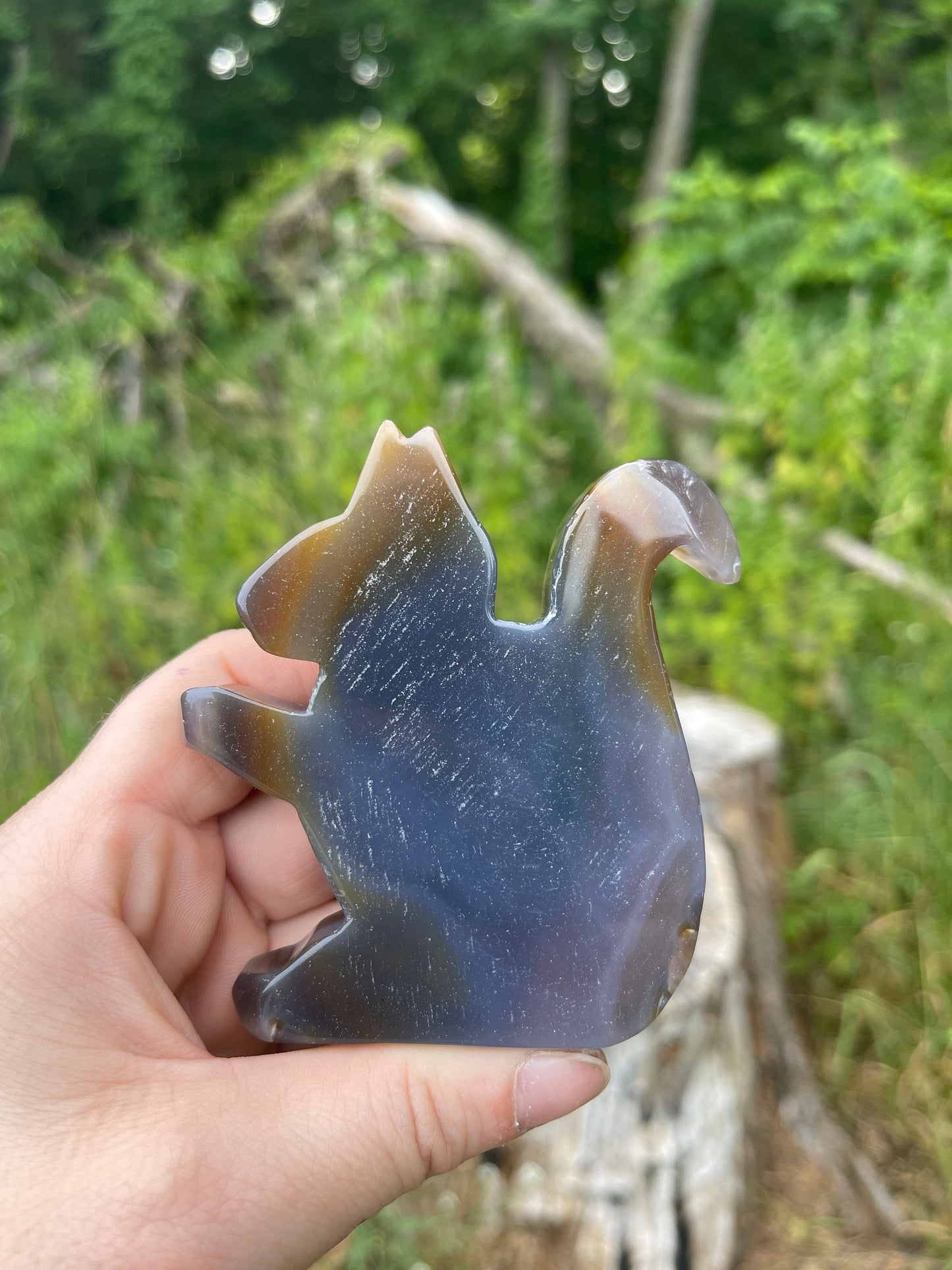 Druzy Agate Squirrel