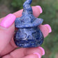 Sodalite Halloween Pumpkin Carving