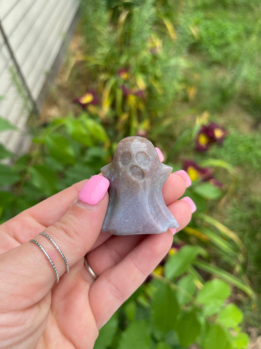 Ocean Jasper Ghost Carving