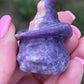 Lepidolite Pumpkin Carving