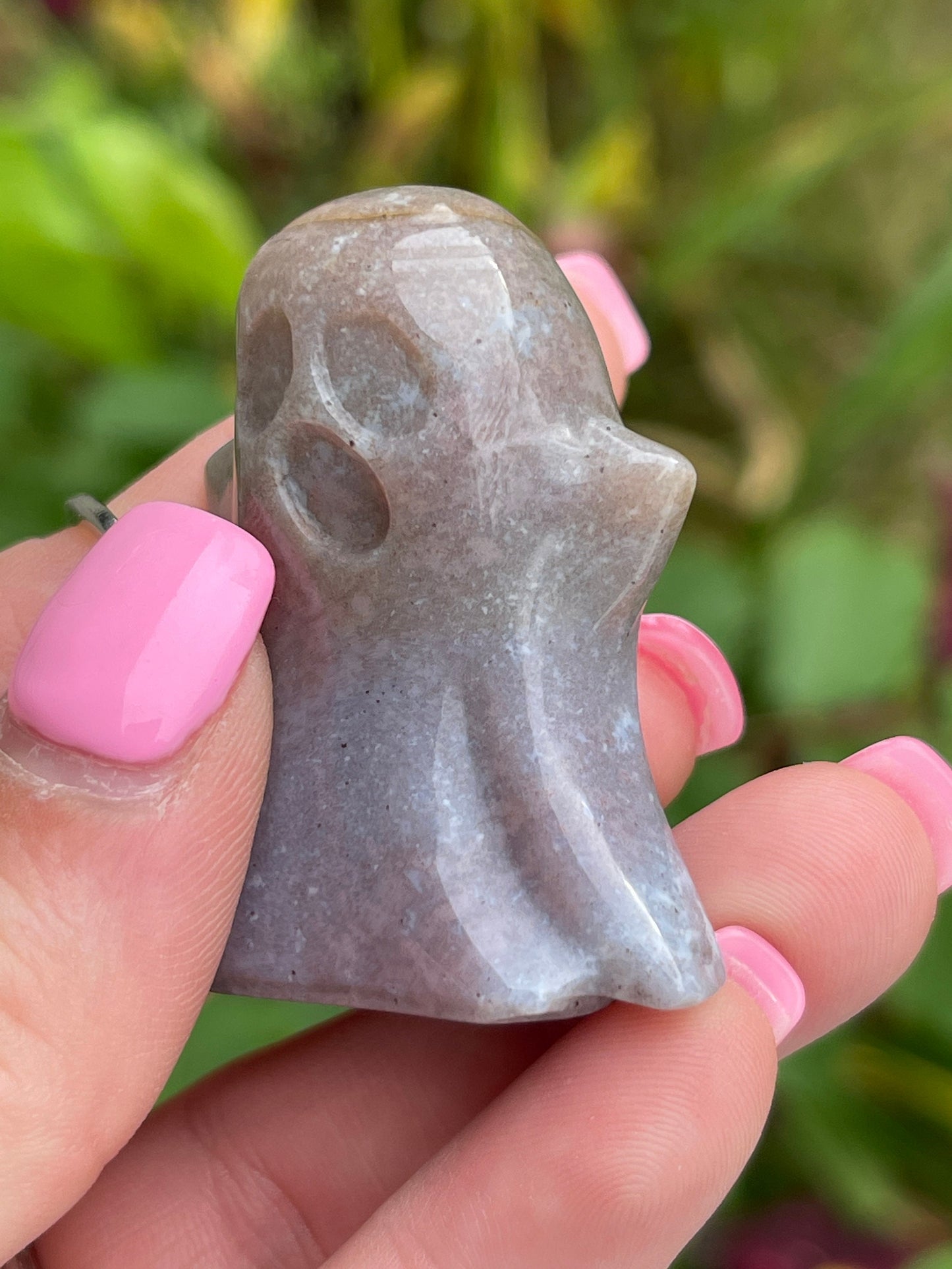 Ocean Jasper Ghost Carving