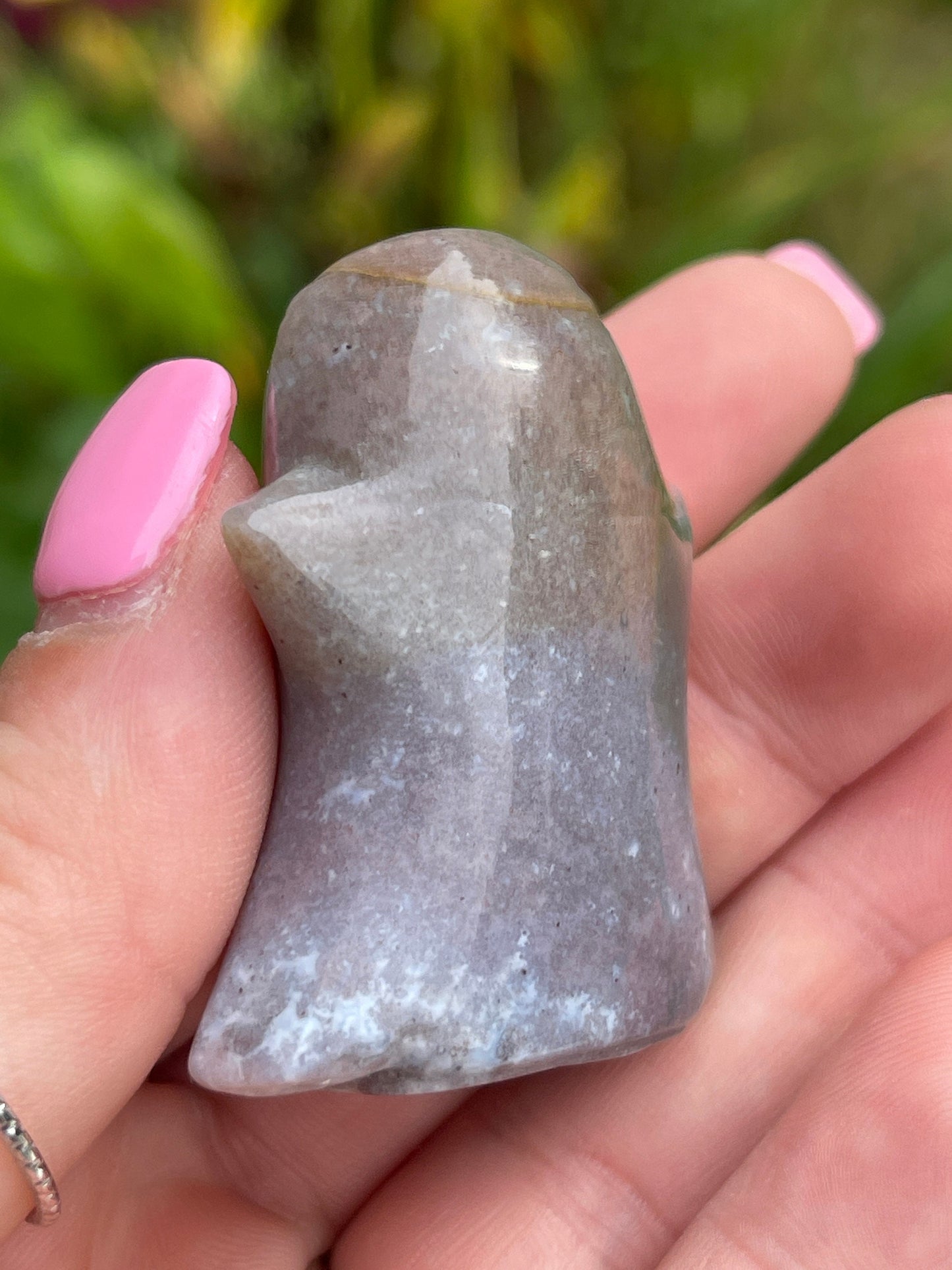 Ocean Jasper Ghost Carving