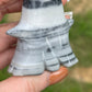 Tai Chi Jasper Halloween Ghost Carving
