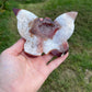 Druzy Agate Butterfly Carving