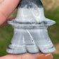 Tai Chi Jasper Halloween Ghost Carving