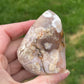 Flower Agate Freeform Carving