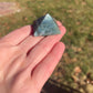 Ocean Jasper Crystal Pyramid: Meditation Stone Carving