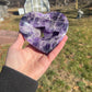 Dream Amethyst Heart Crystal Bowl
