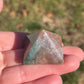 Ocean Jasper Crystal Pyramid: Meditation Stone, Capricorn Zodiac