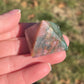 Ocean Jasper Crystal Pyramid: Meditation Stone, Capricorn Zodiac
