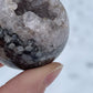 Light Purple Geode Crystal Sphere