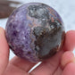 Purple Geode Crystal Sphere