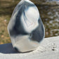 Orca Agate Flame Carving