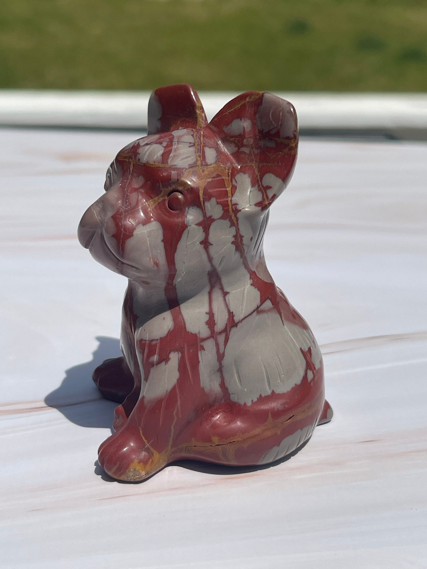 Noreena Jasper French Bulldog Carving