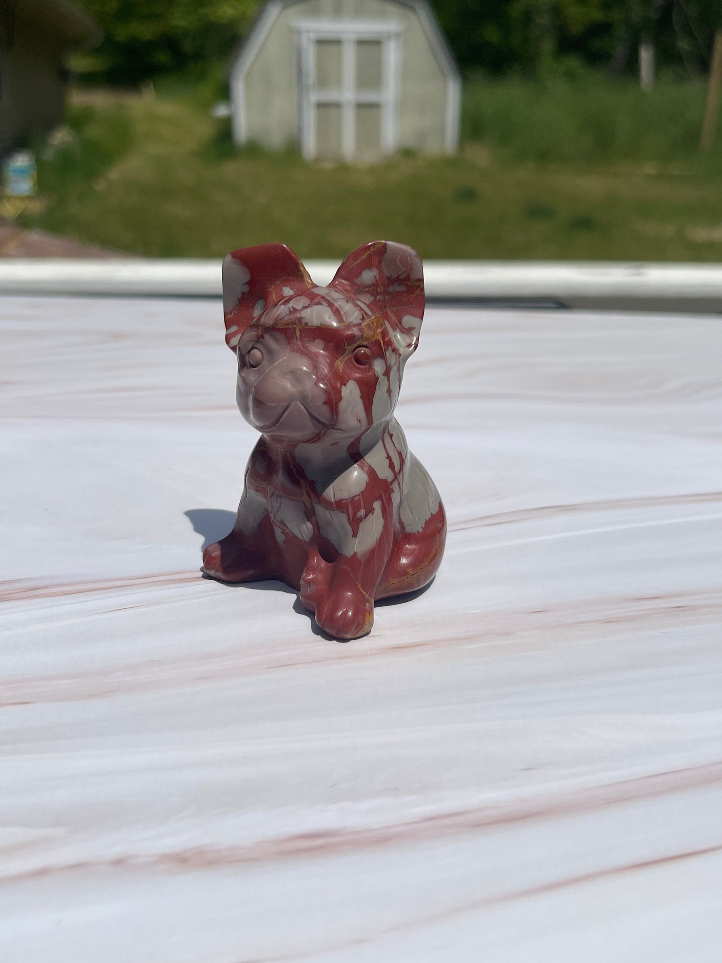 Noreena Jasper French Bulldog Carving