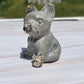 Dendritic Jasper French Bulldog Carving