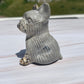 Dendritic Jasper French Bulldog Carving