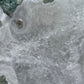 Druzy Moss Agate Crystal Heart Carving