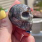 Llanite Mini Skull Carving | Que Sera | Crystal Carving | Meditation Stone