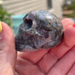 Llanite Mini Skull Carving | Que Sera | Crystal Carving | Meditation Stone