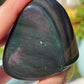 High Grade Rainbow Obsidian Heart