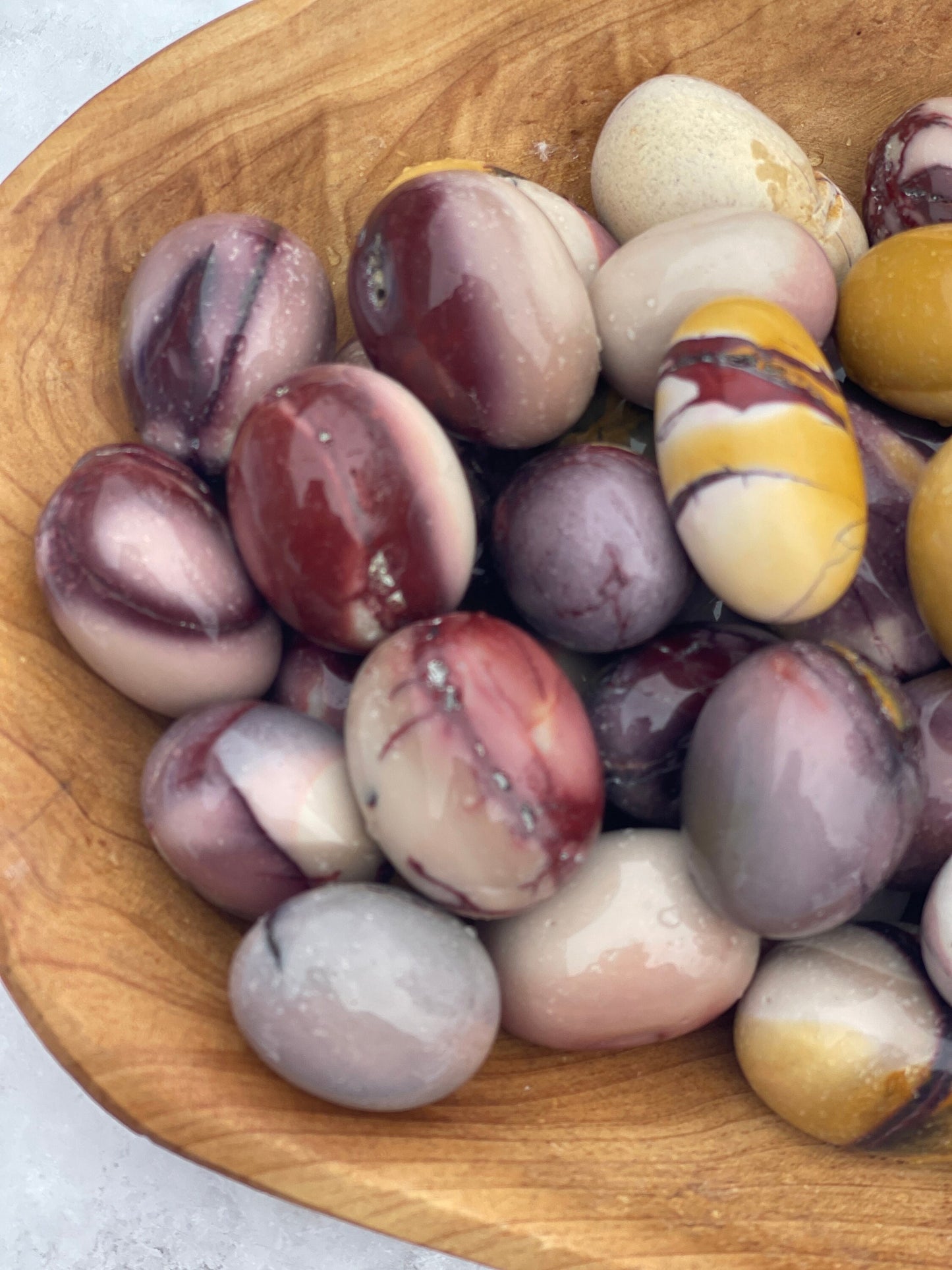 Mookaite Jasper Tumbled Stone: Australian Meditation Crystal