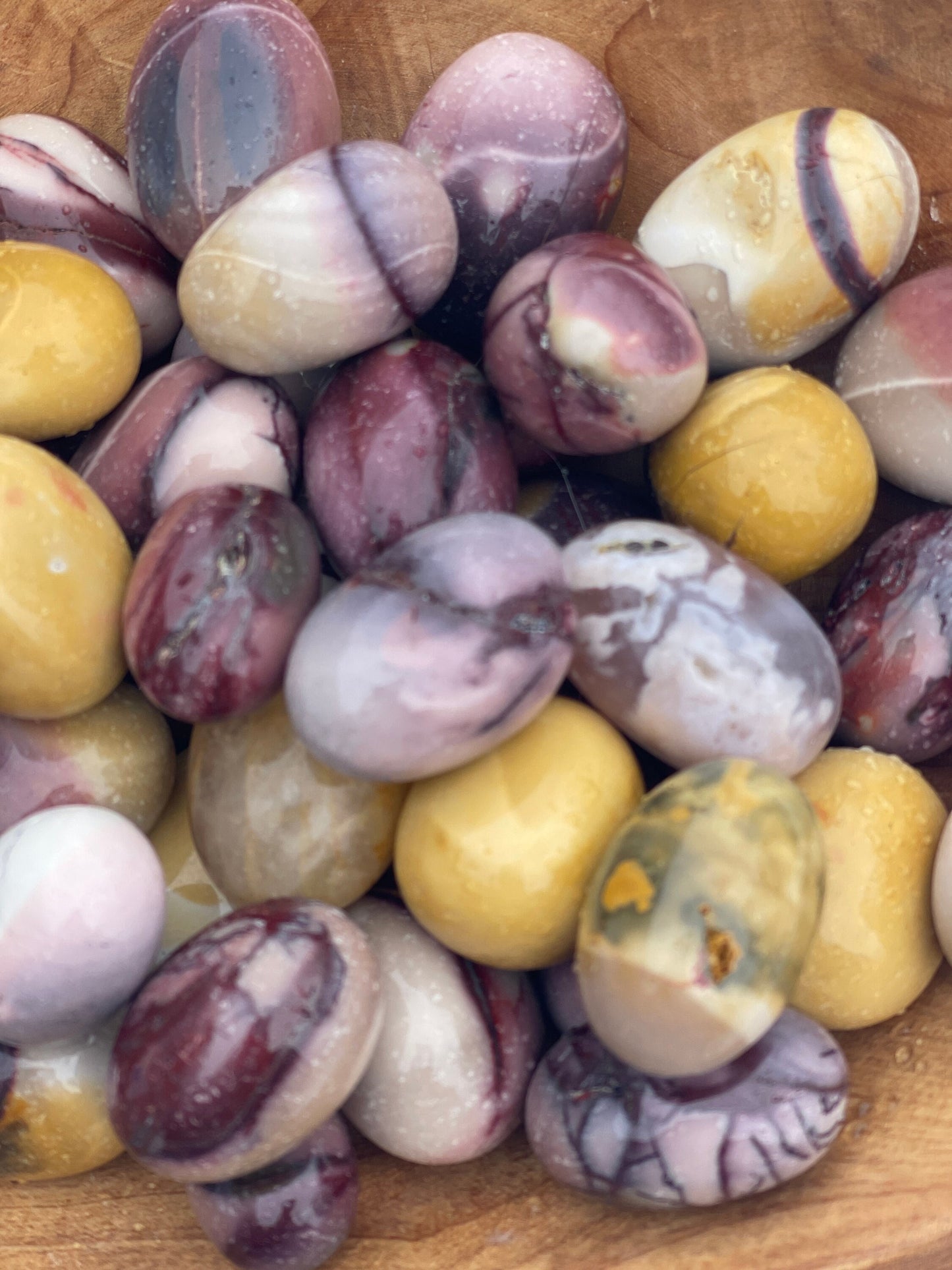 Mookaite Jasper Tumbled Stone: Australian Meditation Crystal