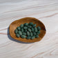 Green Strawberry Quartz Tumbled Stone: Meditation Crystal, Pocket Stone