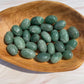 Green Strawberry Quartz Tumbled Stone: Meditation Crystal, Pocket Stone
