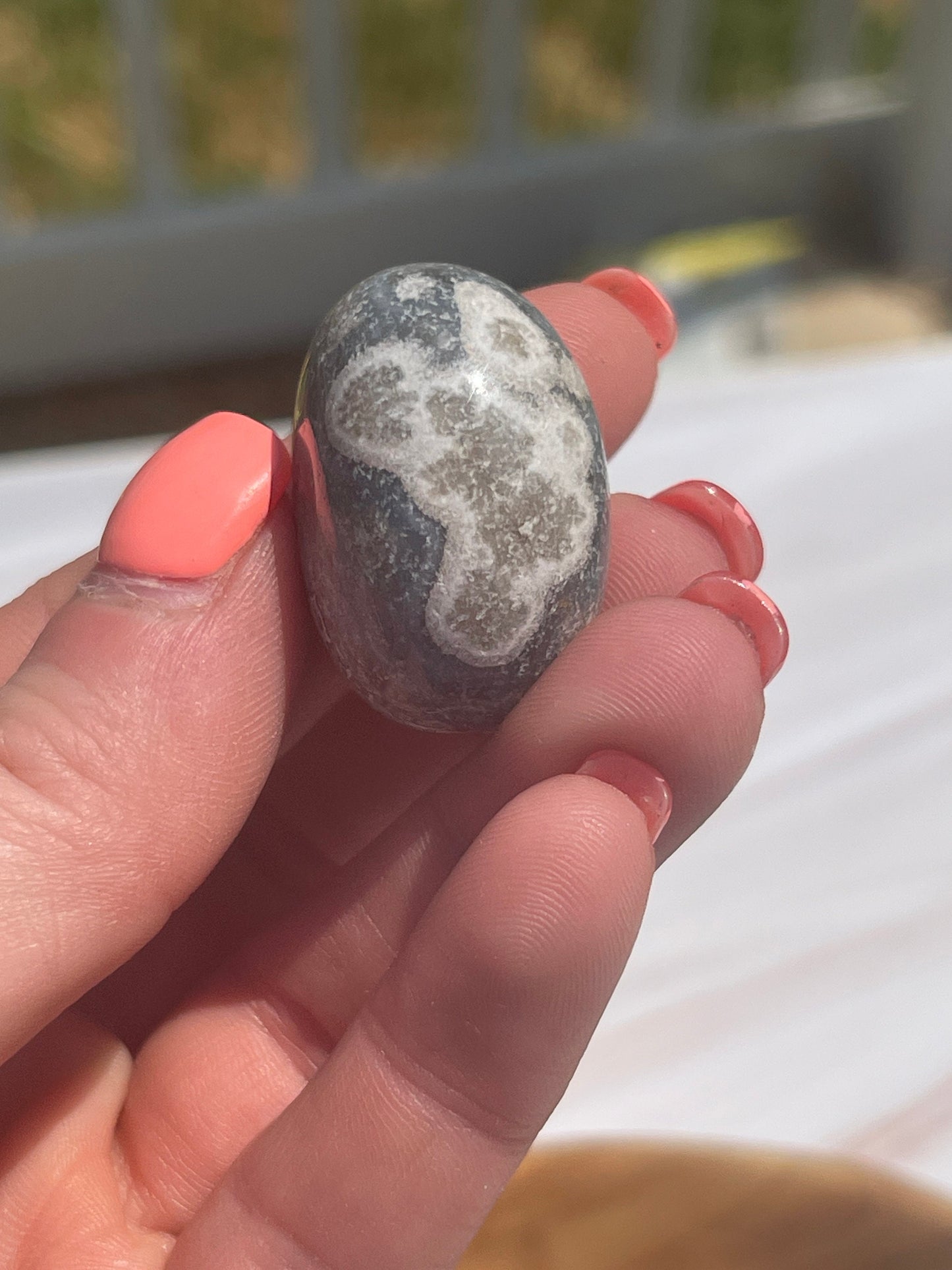 Mexican Crazy Lace Agate Tumbled Stone